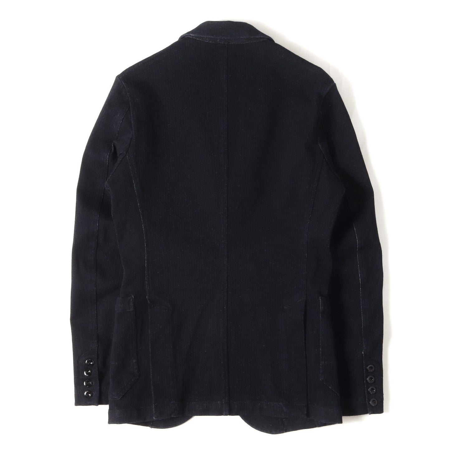 インディゴ染め ヘリンボーン 2B ブレザー ジャケット (BLAKE BLAZER)