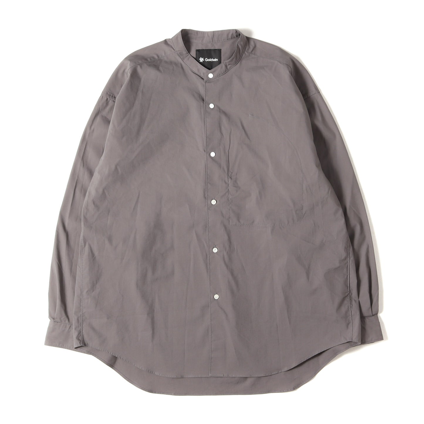 24SS オーバーサイズ バンドカラー シャツ (Oversized Band Collar Shirt GL54139)