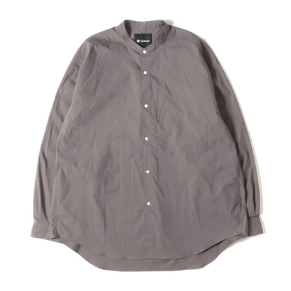24SS オーバーサイズ バンドカラー シャツ (Oversized Band Collar Shirt GL54139)