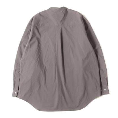 24SS オーバーサイズ バンドカラー シャツ (Oversized Band Collar Shirt GL54139)