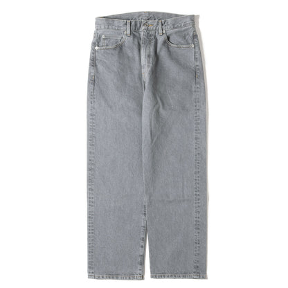 24SS 13.5oz デニム 5ポケット バギー テーパード パンツ / MADE IN JAPAN