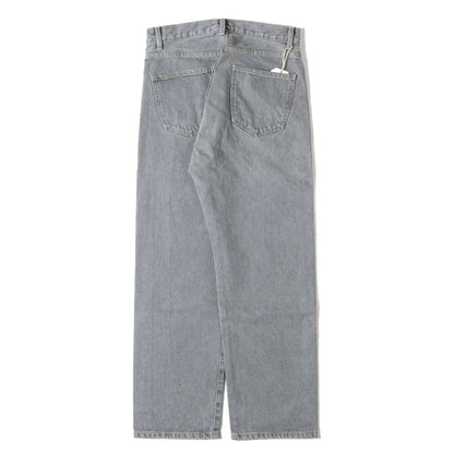 24SS 13.5oz デニム 5ポケット バギー テーパード パンツ / MADE IN JAPAN