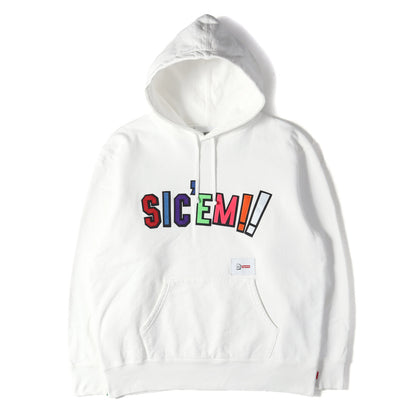 21AW × WTAPS SIC'EM!!ロゴ スウェット パーカー (Sic'em! Hooded Sweatshirt)