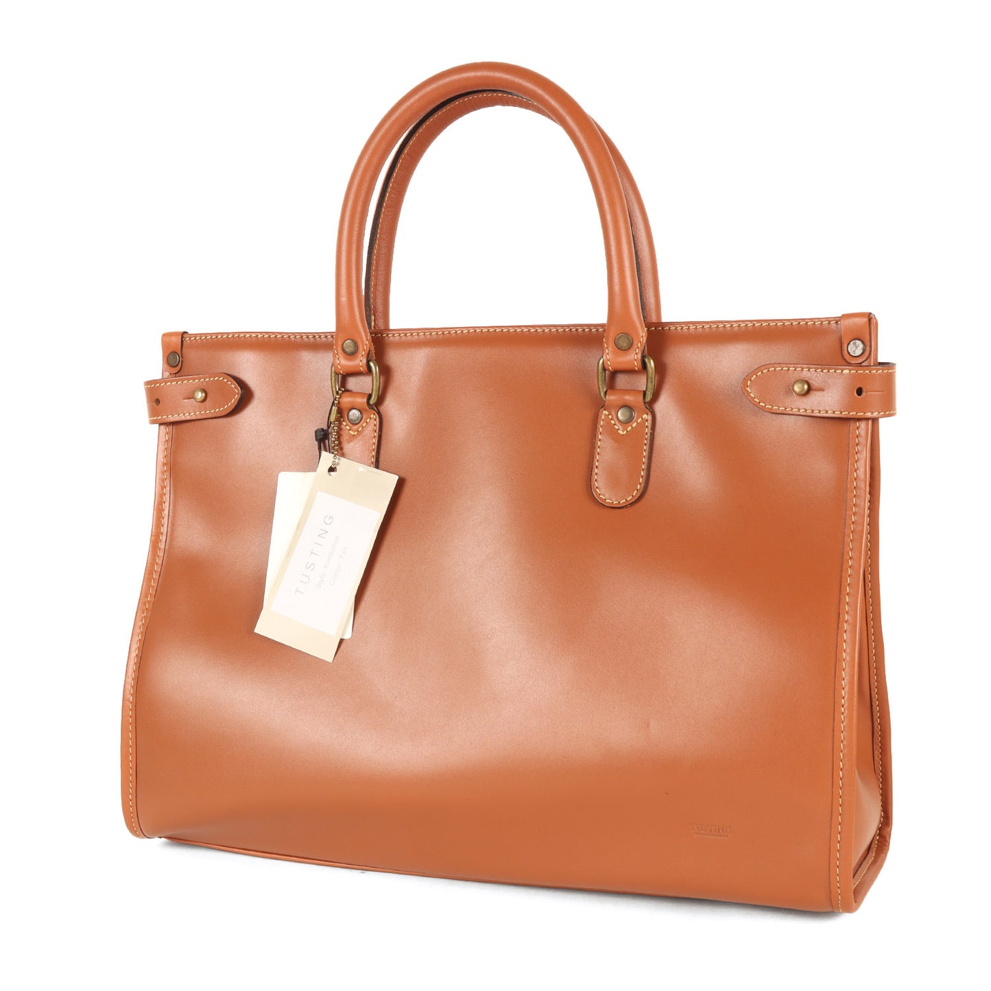 レザー ブリーフケース (Kimbolton) / HANDMADE IN ENGLAND