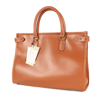 レザー ブリーフケース (Kimbolton) / HANDMADE IN ENGLAND