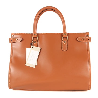レザー ブリーフケース (Kimbolton) / HANDMADE IN ENGLAND
