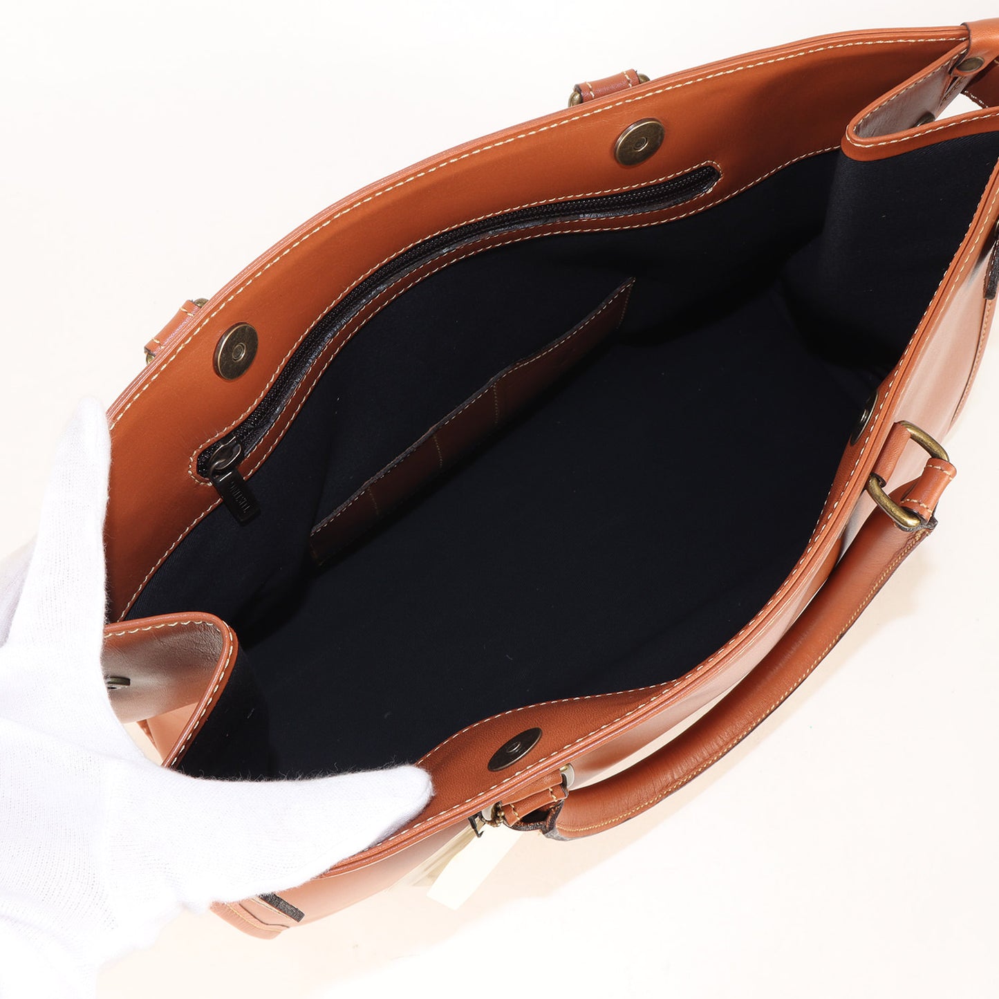 レザー ブリーフケース (Kimbolton) / HANDMADE IN ENGLAND