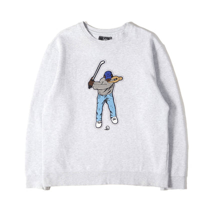 近年モデル スイングマン 刺繍 スウェット トレーナー (CORE FLEECE SWINGMAN CREW)