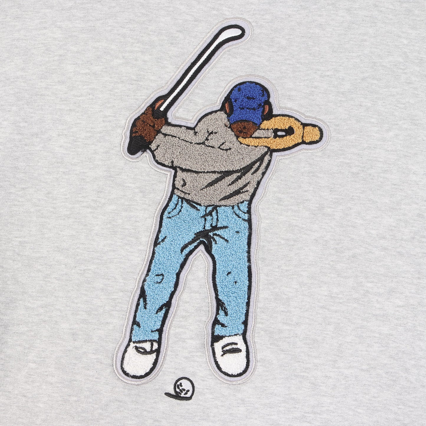 近年モデル スイングマン 刺繍 スウェット トレーナー (CORE FLEECE SWINGMAN CREW)