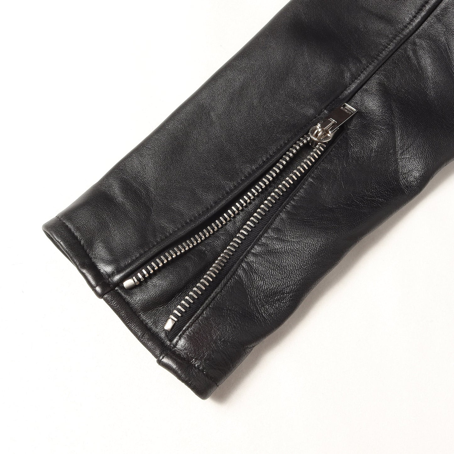 ラムレザー ダブルブレスト ライダースジャケット (LAMB LEATHER W-RIDERS JACKET)