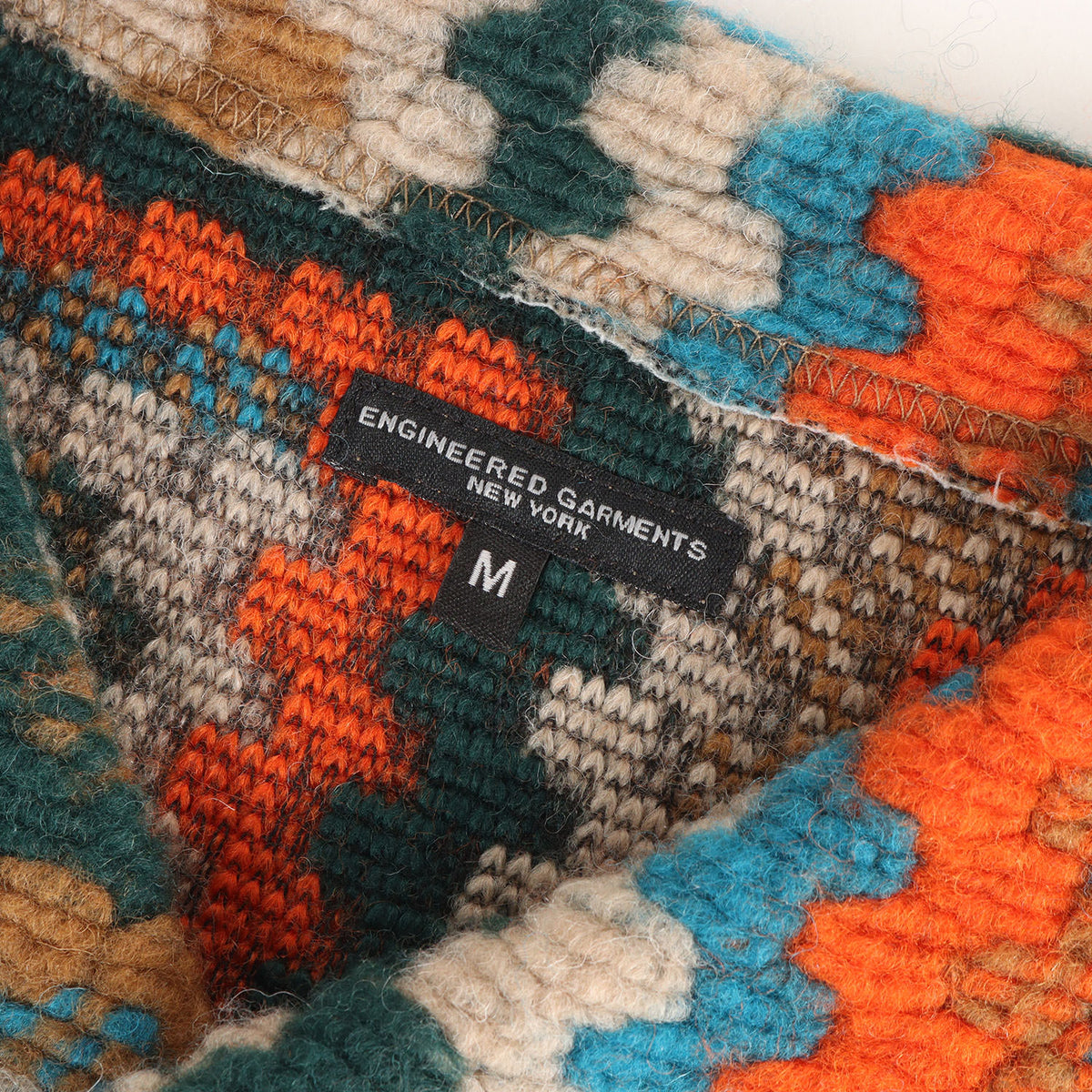 23AW クロシェニット Vネック カーディガン (KNIT CARDIGAN CROCHET KNIT)