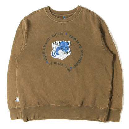 × MAISON KITSUNE グラフィック ロゴ スウェット トレーナー