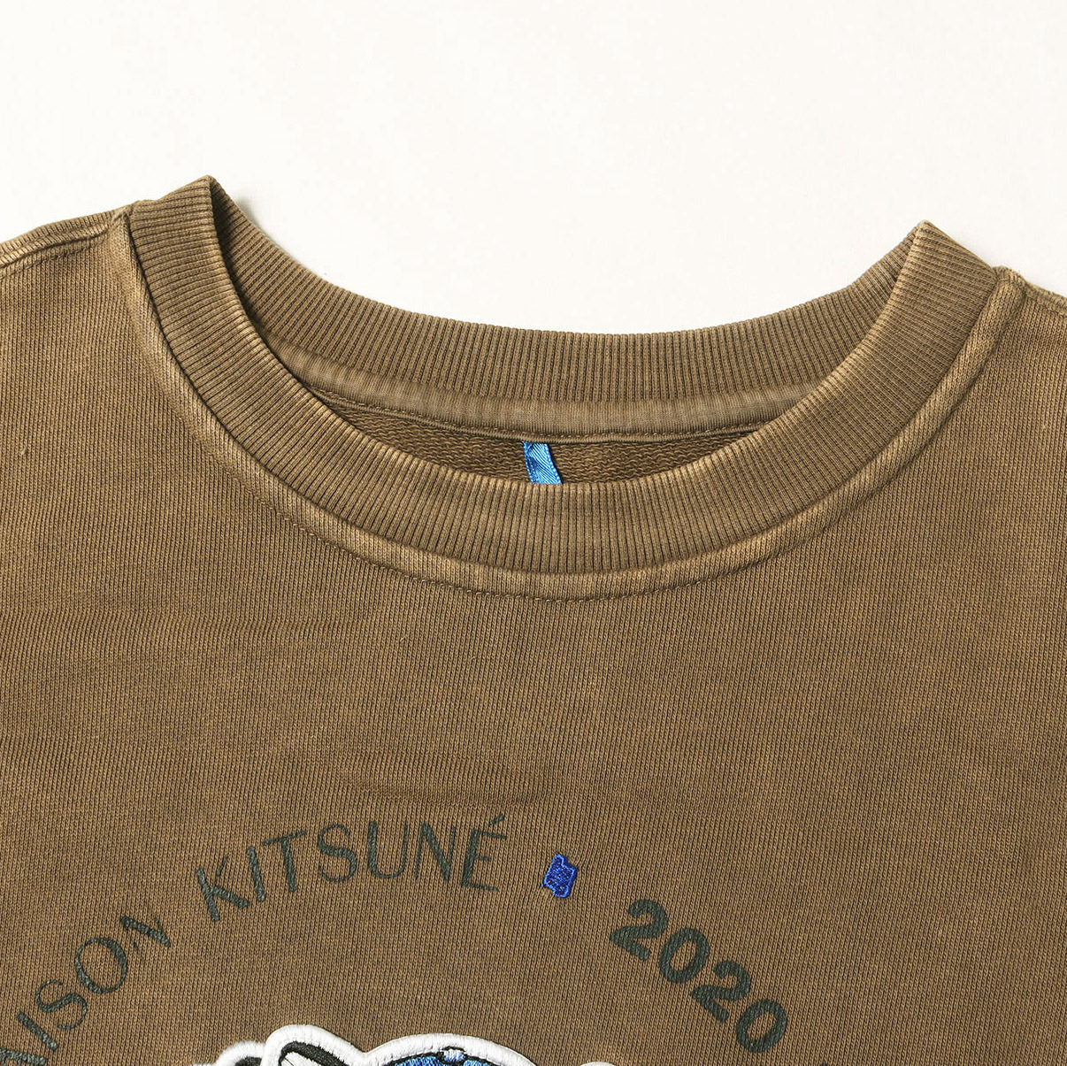 × MAISON KITSUNE グラフィック ロゴ スウェット トレーナー