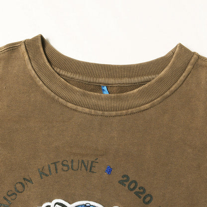 × MAISON KITSUNE グラフィック ロゴ スウェット トレーナー