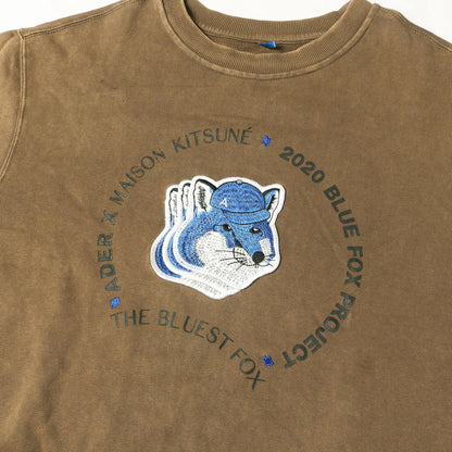 × MAISON KITSUNE グラフィック ロゴ スウェット トレーナー