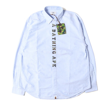 26SS ファーストカモ アップリケ オックスフォード シャツ (1ST CAMO APPLIQUE OXFORD LS SHIRT)