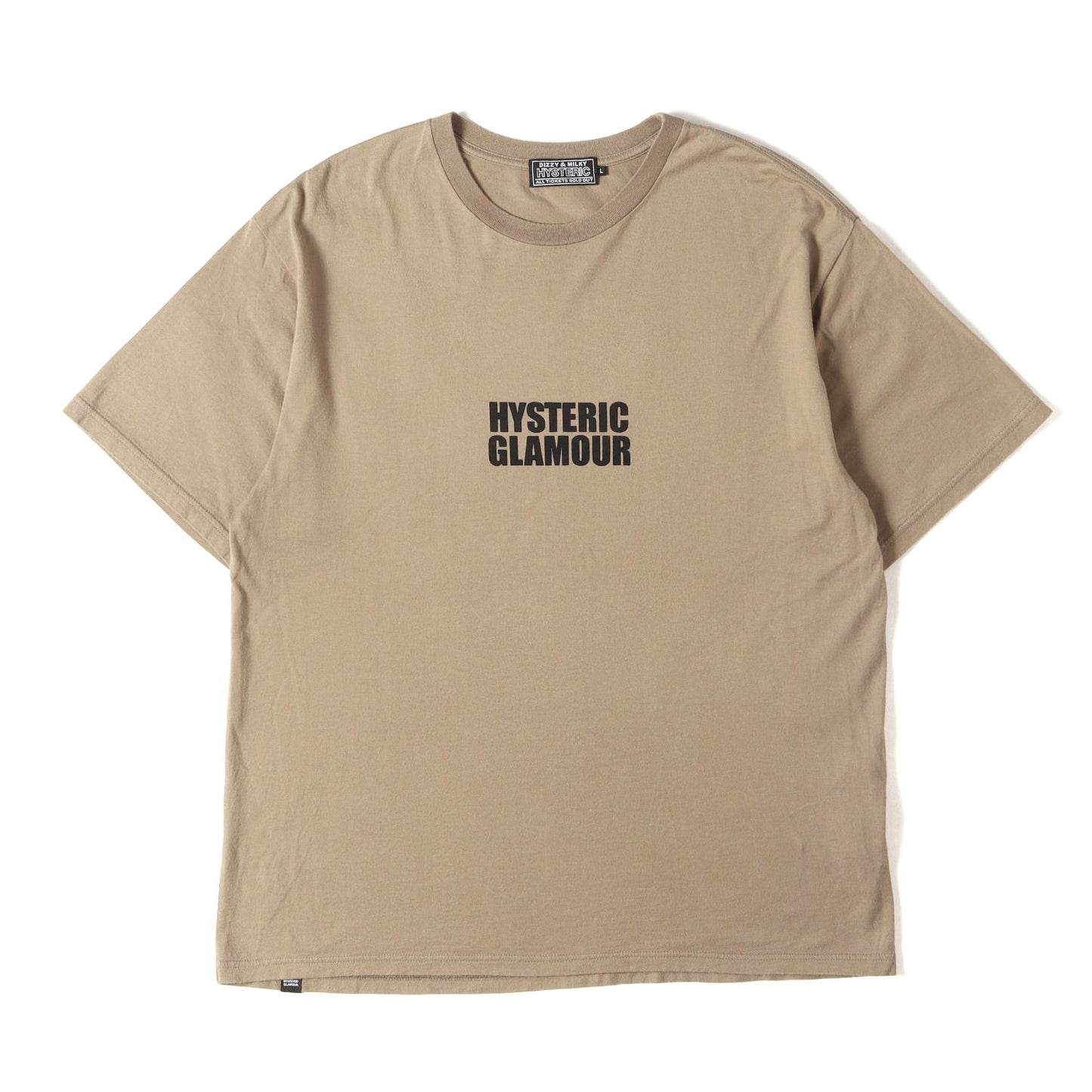 24SS HYSTERIC GLAMOUR ロゴ Tシャツ