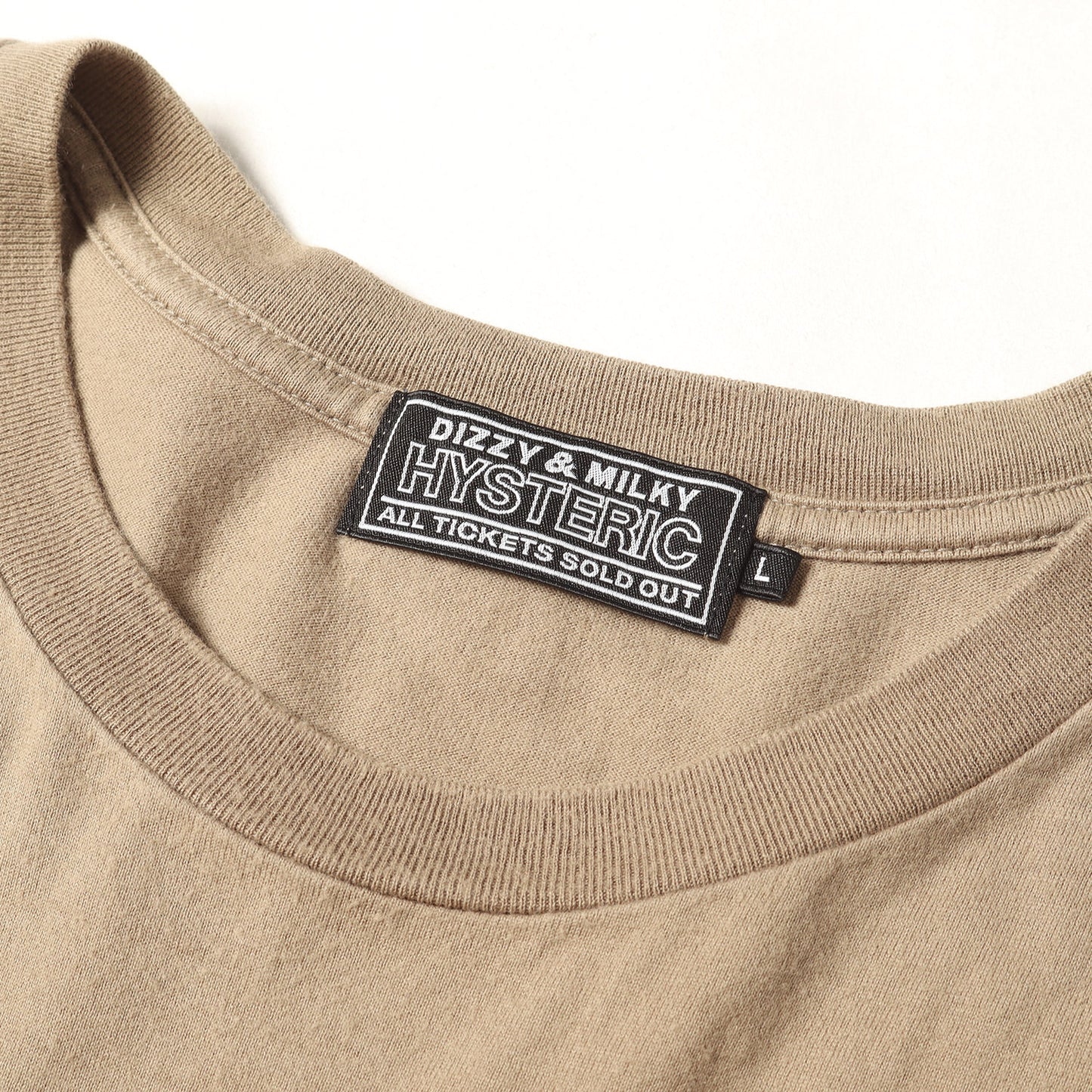 24SS HYSTERIC GLAMOUR ロゴ Tシャツ