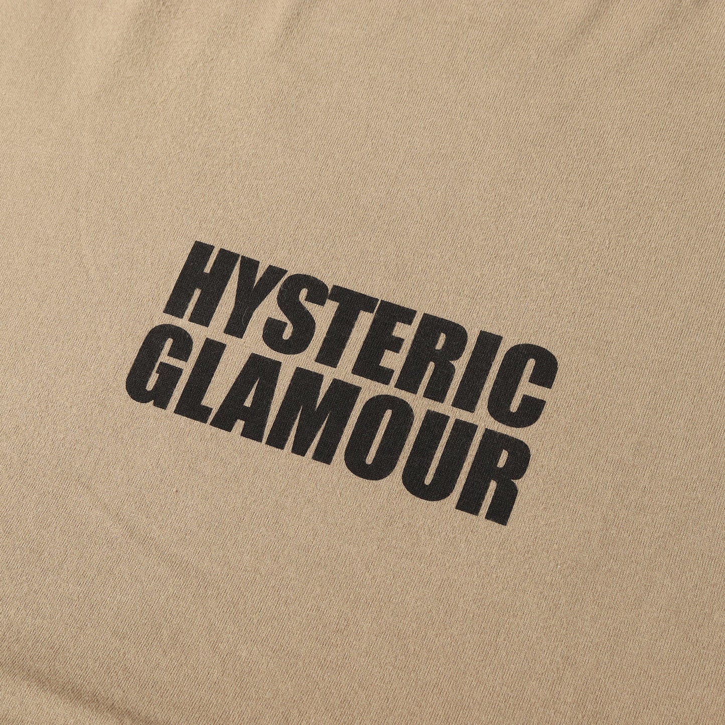 24SS HYSTERIC GLAMOUR ロゴ Tシャツ