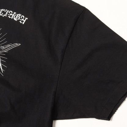 ダメージ加工 グラフィック GOTHIC ロゴ Tシャツ