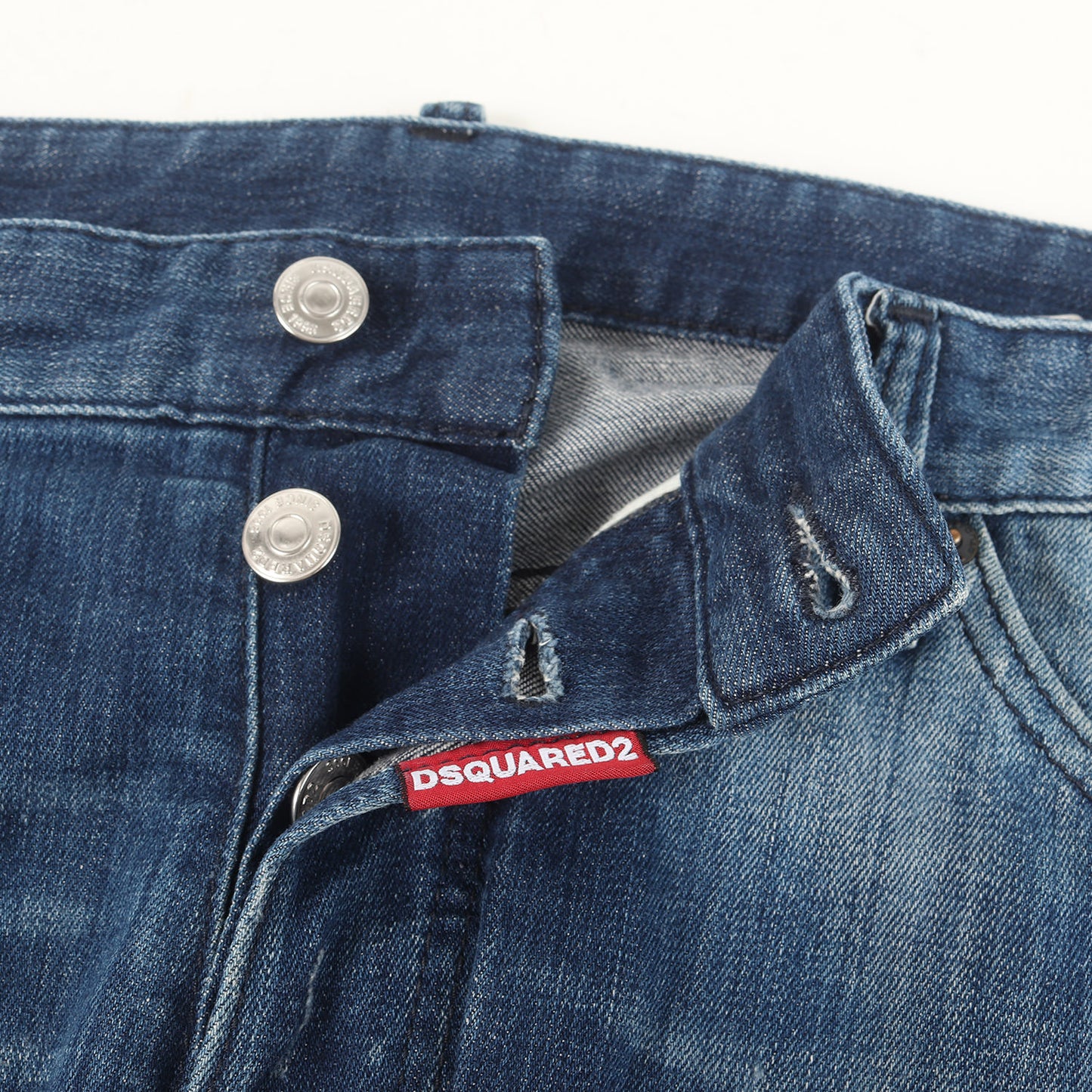 ダメージ加工 デニム スキニーパンツ (Rider jean)