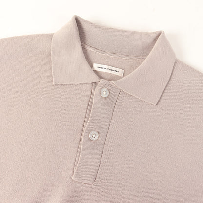 23AW ハイゲージ ニット ロングスリーブ ポロシャツ (HIGH GAUGE KNIT POLO)