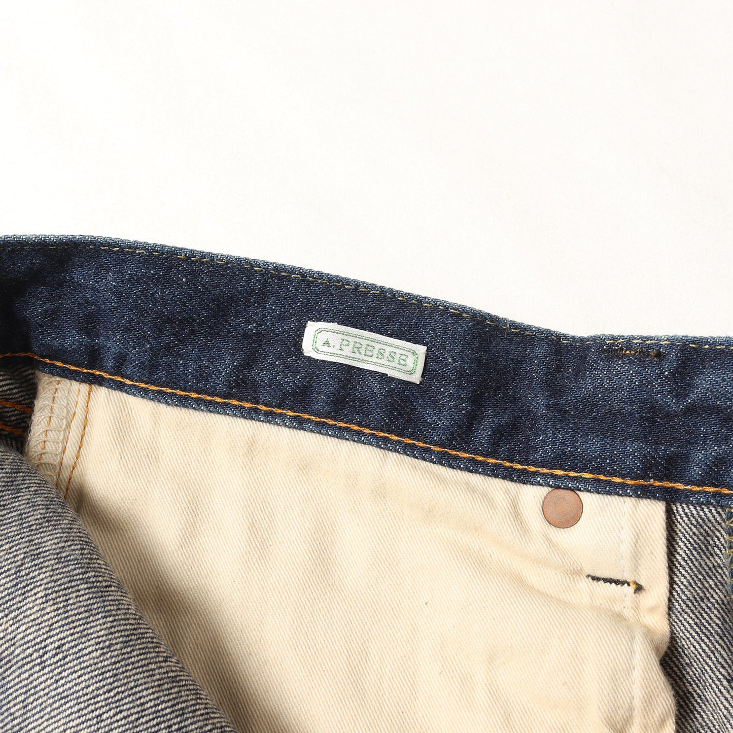 22AW ウォッシュ加工 デニム パンツ (Washed Denim Pants)