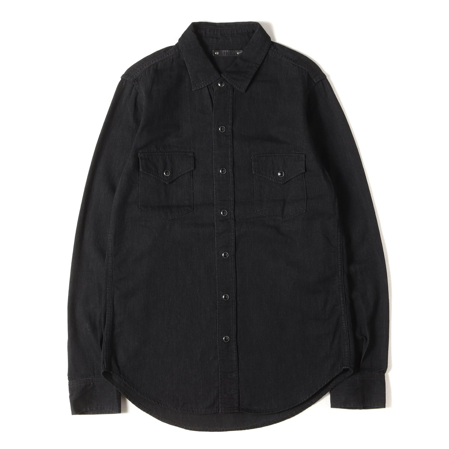 スラブデニム ウエスタン シャツ (L/S DENIM WESTERN SHIRT)