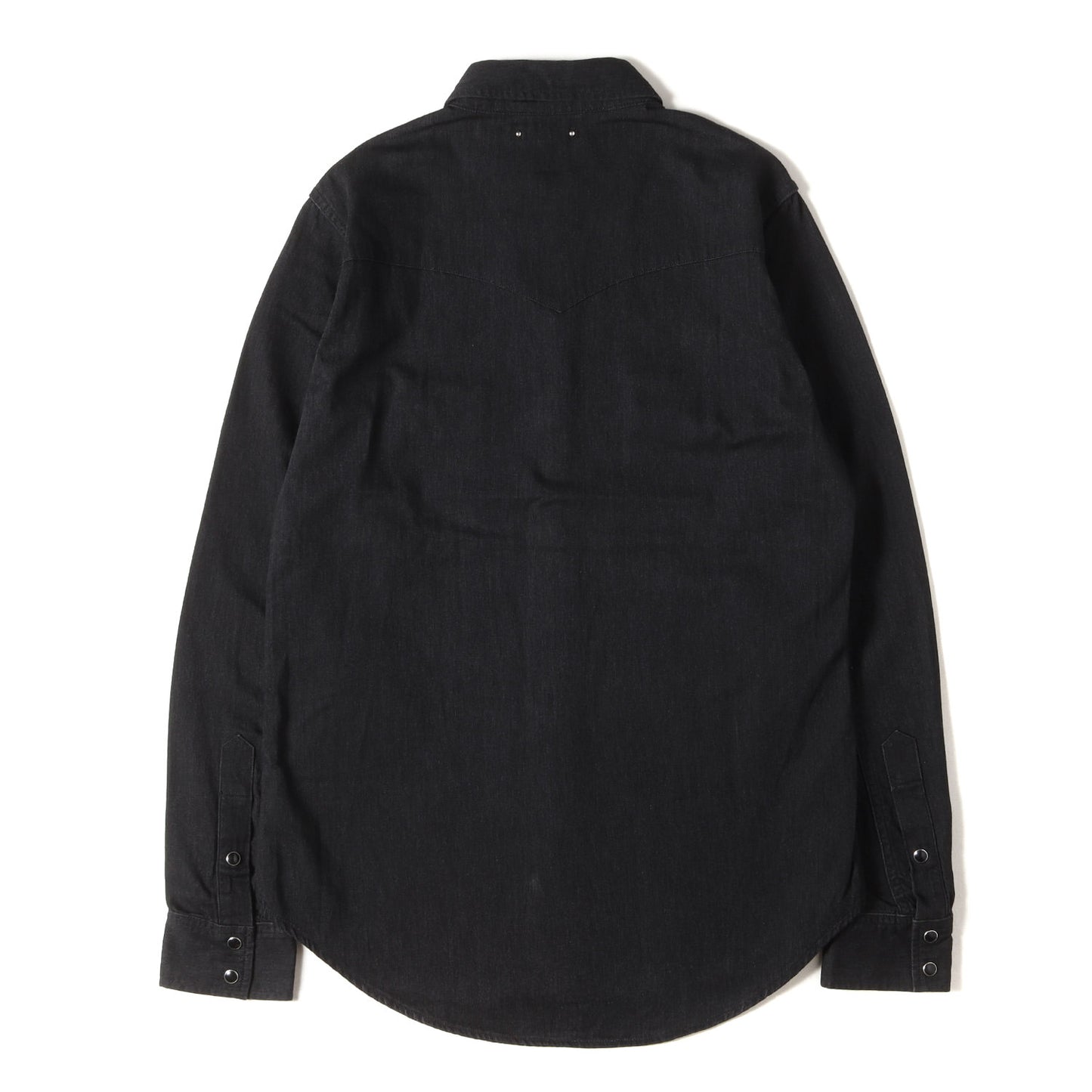 スラブデニム ウエスタン シャツ (L/S DENIM WESTERN SHIRT)