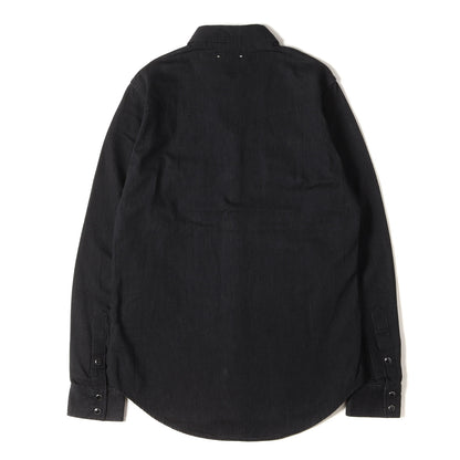 スラブデニム ウエスタン シャツ (L/S DENIM WESTERN SHIRT)