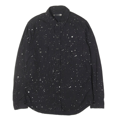 ペイント加工 デニム ウエスタン シャツ (Paint Denim Western Shirt)
