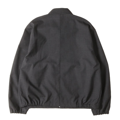 26SS ボンディング トロピカルウール ジップ ブルゾン (BONDED TROPICAL WOOL ZIP BLOUSON)
