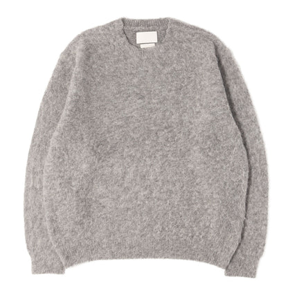 25AW ベビーアルパカブレンド ニット セーター (3Color Mix Baby Alpaca Crewneck Sweater)