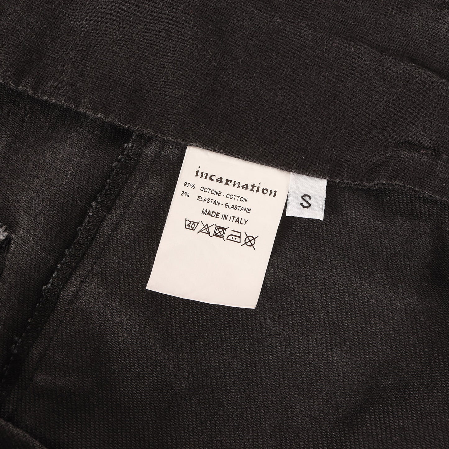 ストレッチデニム サルエルパンツ / MADE IN ITALY
