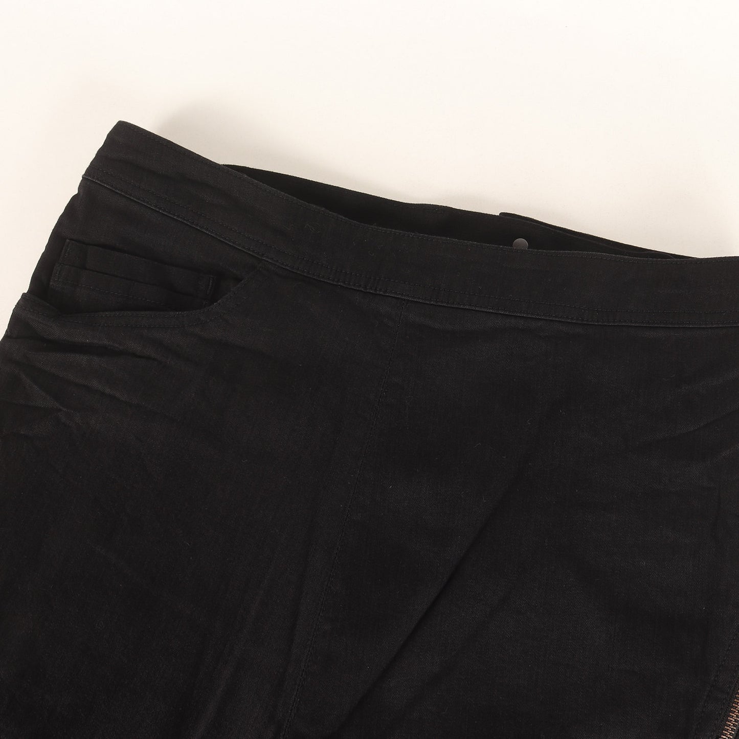21AW レイヤード ストレッチ デニム スキニーパンツ (LAYERED SLIM DENIM PANTS)