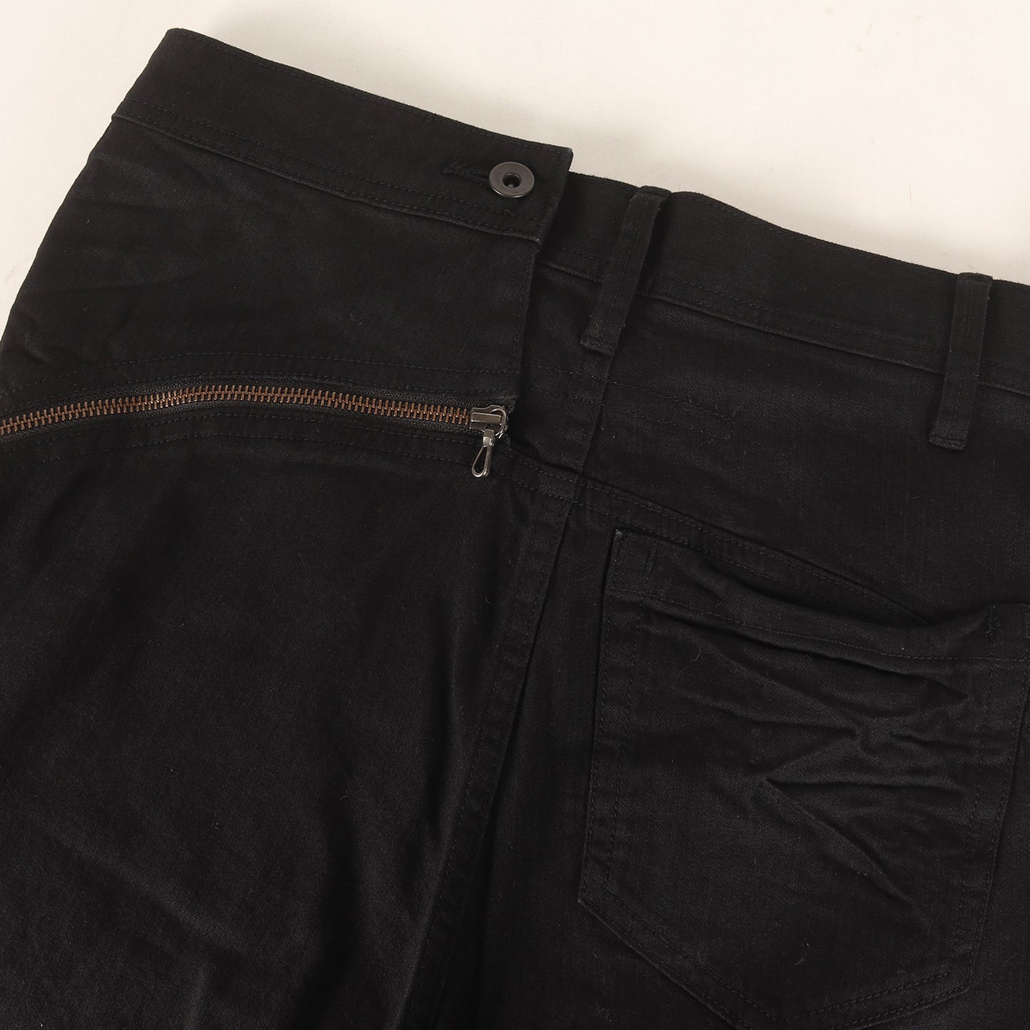 21AW レイヤード ストレッチ デニム スキニーパンツ (LAYERED SLIM DENIM PANTS)