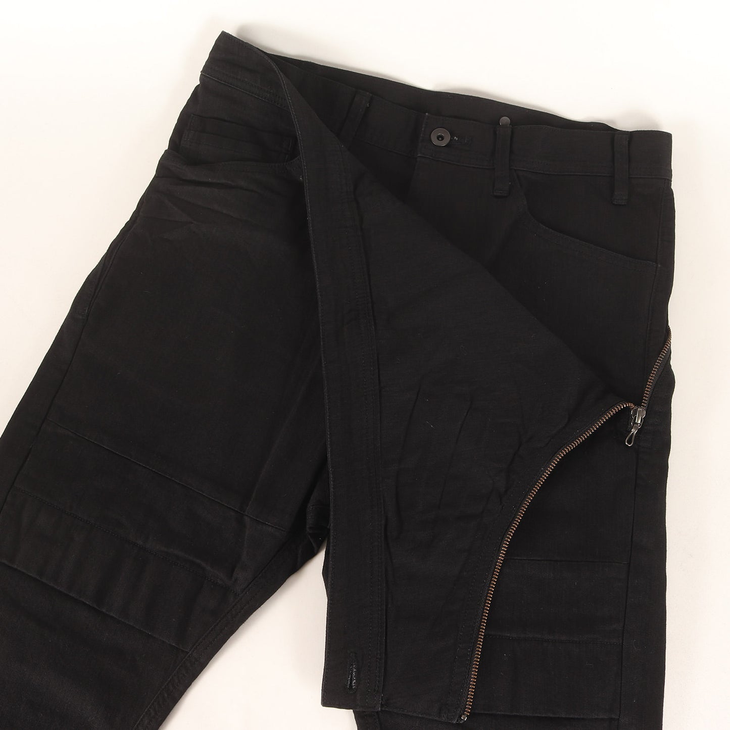 21AW レイヤード ストレッチ デニム スキニーパンツ (LAYERED SLIM DENIM PANTS)