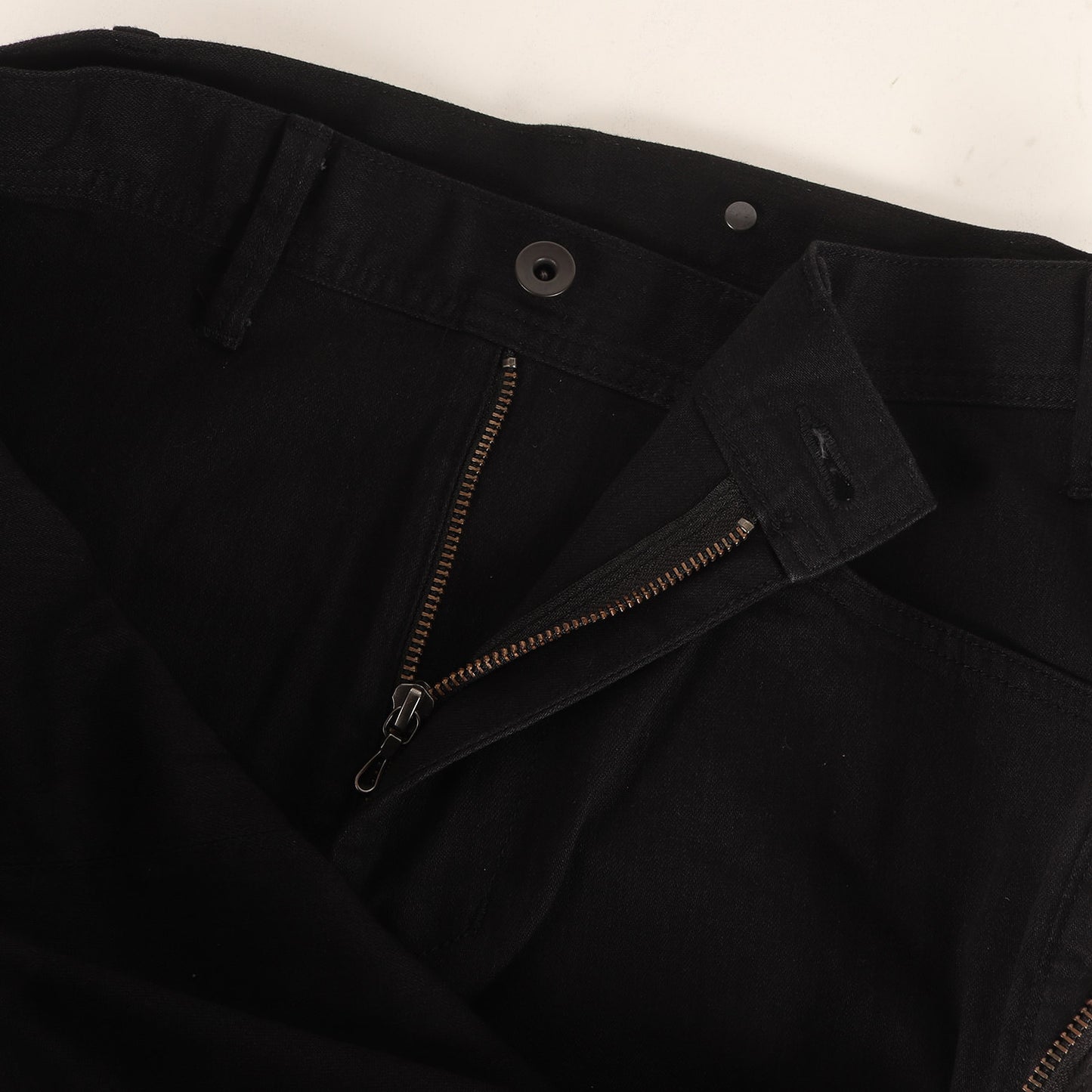 21AW レイヤード ストレッチ デニム スキニーパンツ (LAYERED SLIM DENIM PANTS)