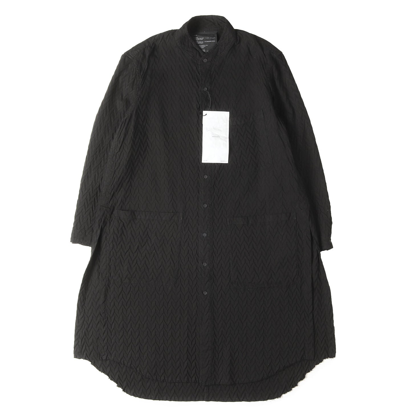 22SS ガーメントダイ加工 オーバーサイズ ロングシャツ (GARMENT DYED OVERSIZED LONG SHIRT)