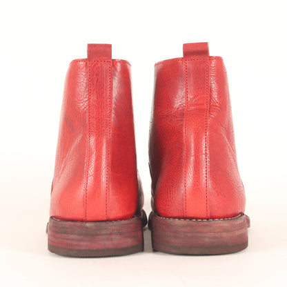 フロントジップ レザー ブーツ (frontzip boots)