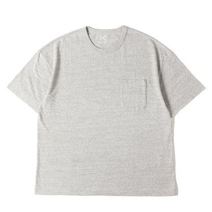 25SS スラブ ポケット Tシャツ (a IN U SLUB POCKET TEE)