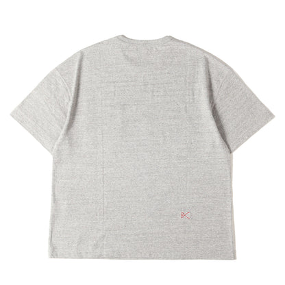25SS スラブ ポケット Tシャツ (a IN U SLUB POCKET TEE)
