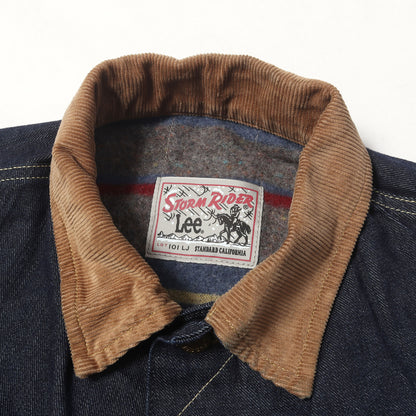 25AW × Lee ブランケット付き デニム トラッカー ジャケット (LEE / SD Storm Rider Denim Jacket 101 LJ Rigid)