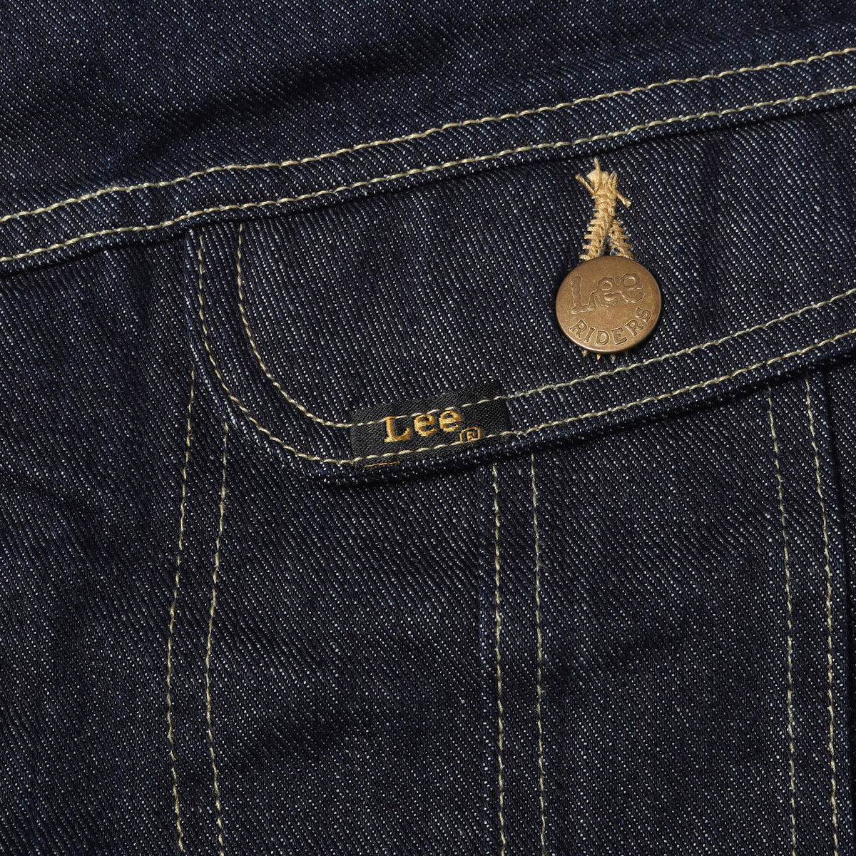 25AW × Lee ブランケット付き デニム トラッカー ジャケット (LEE / SD Storm Rider Denim Jacket 101 LJ Rigid)