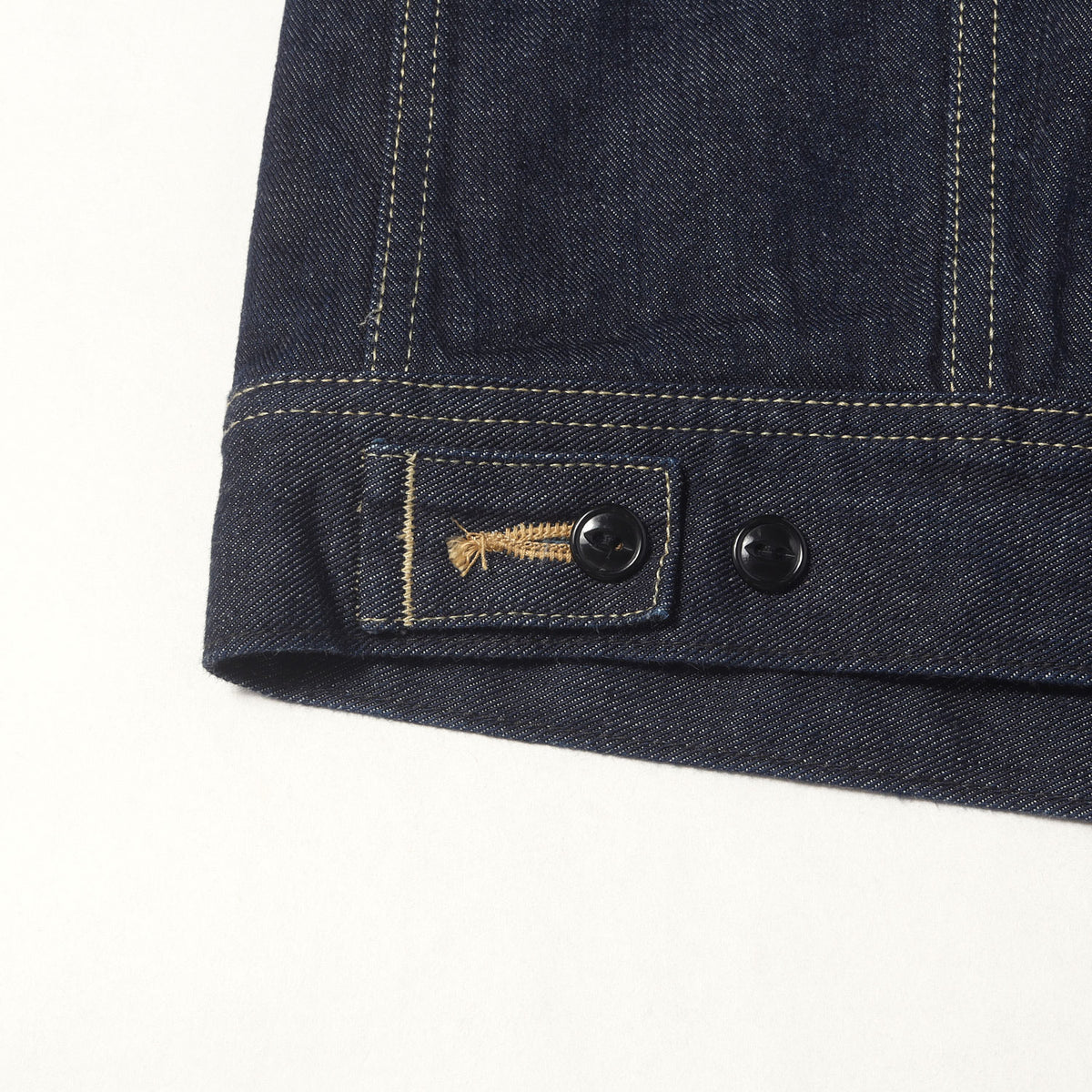 25AW × Lee ブランケット付き デニム トラッカー ジャケット (LEE / SD Storm Rider Denim Jacket 101 LJ Rigid)