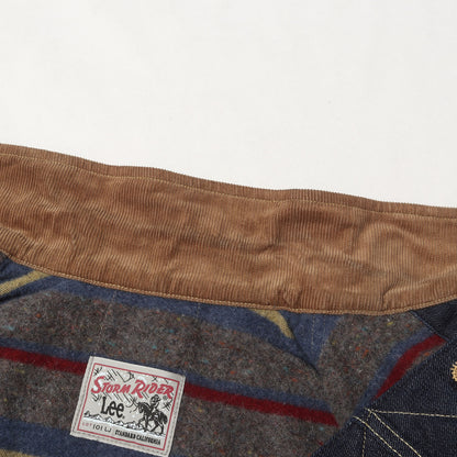 25AW × Lee ブランケット付き デニム トラッカー ジャケット (LEE / SD Storm Rider Denim Jacket 101 LJ Rigid)