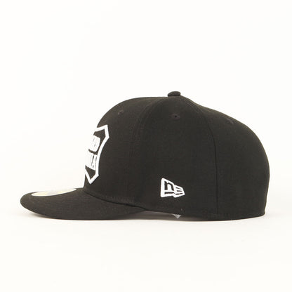 24SS × NEW ERA 59 FIFTY シールドロゴ 刺繍 ベースボール キャップ