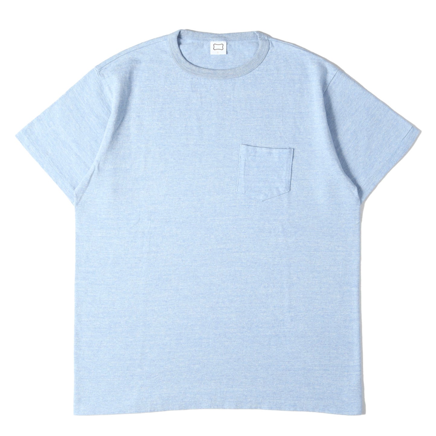 25SS ヴィンテージウォッシュ コットンレーヨン バインダーネック ポケット Tシャツ (SD 88/12 Pocket T VW)