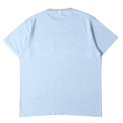 25SS ヴィンテージウォッシュ コットンレーヨン バインダーネック ポケット Tシャツ (SD 88/12 Pocket T VW)