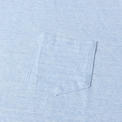 25SS ヴィンテージウォッシュ コットンレーヨン バインダーネック ポケット Tシャツ (SD 88/12 Pocket T VW)
